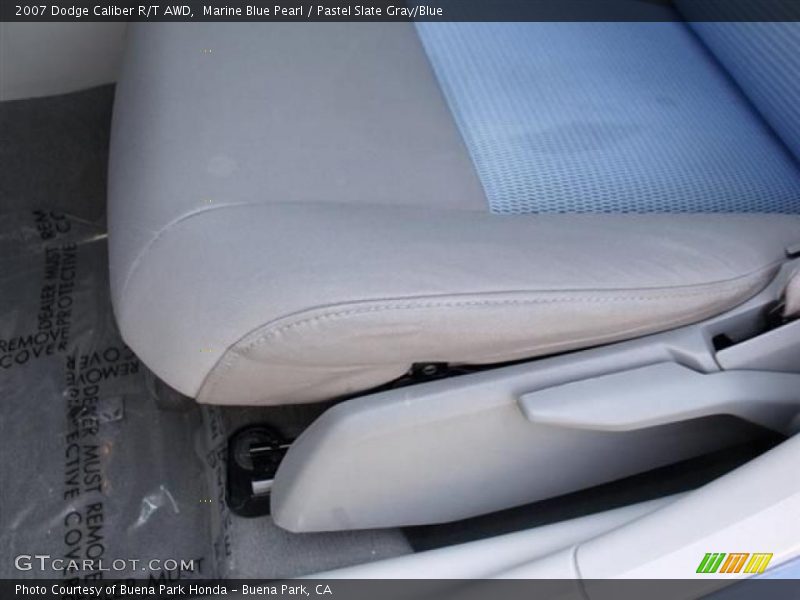 Marine Blue Pearl / Pastel Slate Gray/Blue 2007 Dodge Caliber R/T AWD
