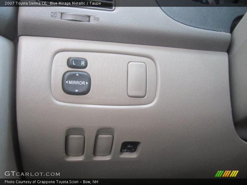 Blue Mirage Metallic / Taupe 2007 Toyota Sienna CE
