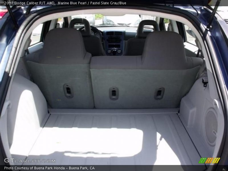 Marine Blue Pearl / Pastel Slate Gray/Blue 2007 Dodge Caliber R/T AWD