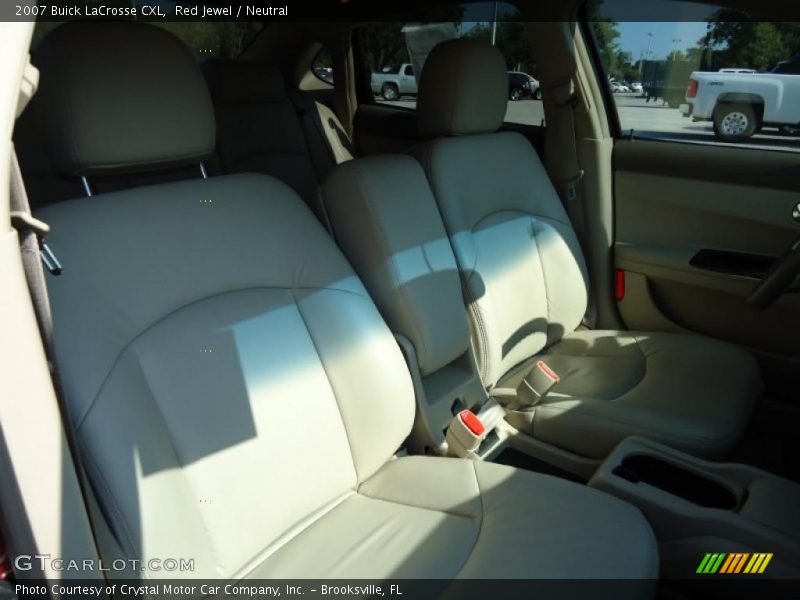 Red Jewel / Neutral 2007 Buick LaCrosse CXL