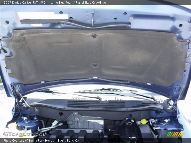 Marine Blue Pearl / Pastel Slate Gray/Blue 2007 Dodge Caliber R/T AWD