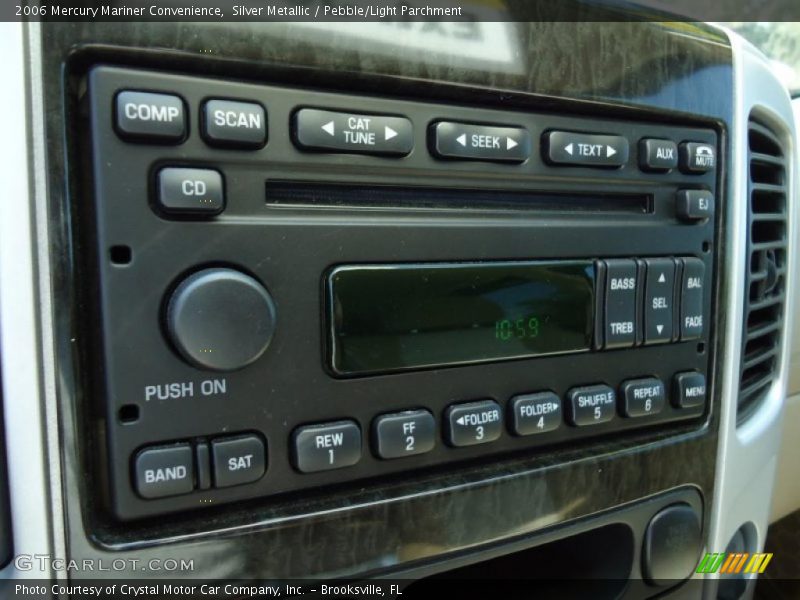 Silver Metallic / Pebble/Light Parchment 2006 Mercury Mariner Convenience