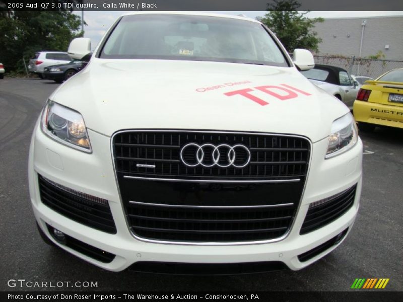 Calla White / Black 2009 Audi Q7 3.0 TDI quattro