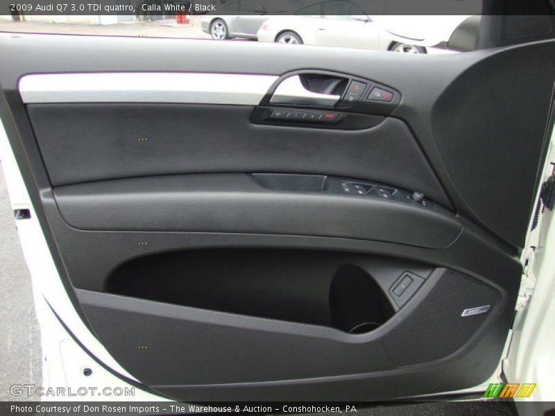 Calla White / Black 2009 Audi Q7 3.0 TDI quattro