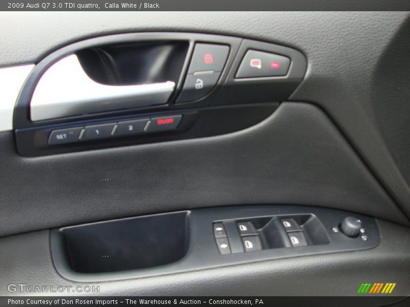 Calla White / Black 2009 Audi Q7 3.0 TDI quattro