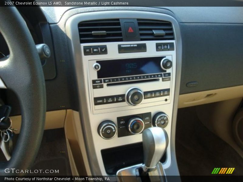 Sandstone Metallic / Light Cashmere 2007 Chevrolet Equinox LS AWD