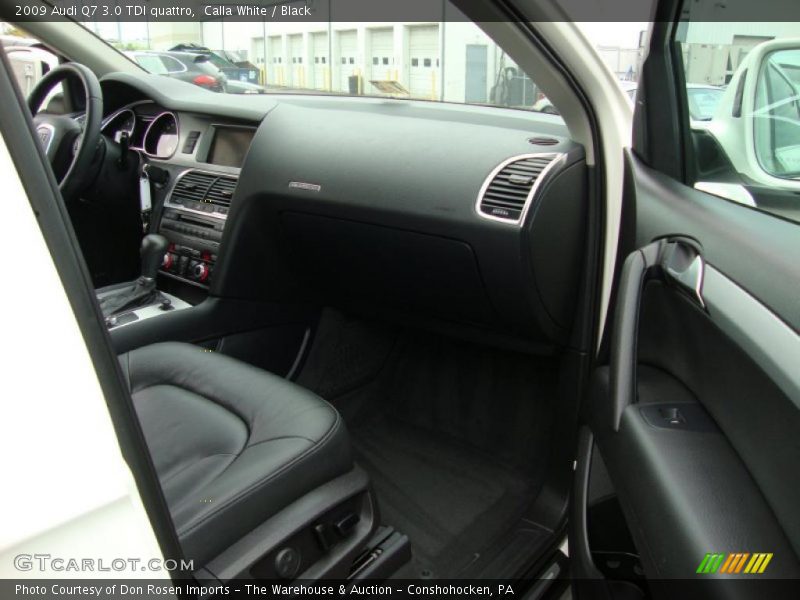 Calla White / Black 2009 Audi Q7 3.0 TDI quattro