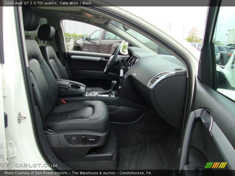 Calla White / Black 2009 Audi Q7 3.0 TDI quattro