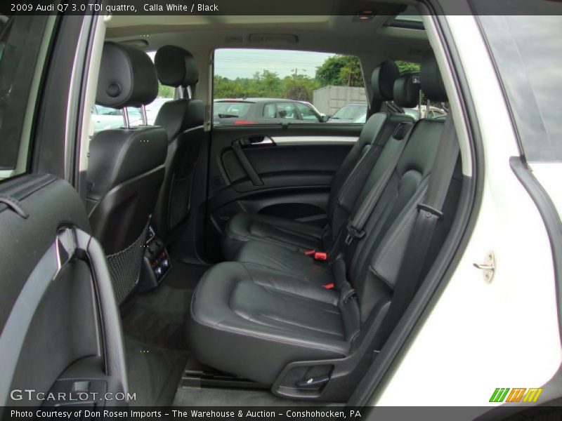 Calla White / Black 2009 Audi Q7 3.0 TDI quattro