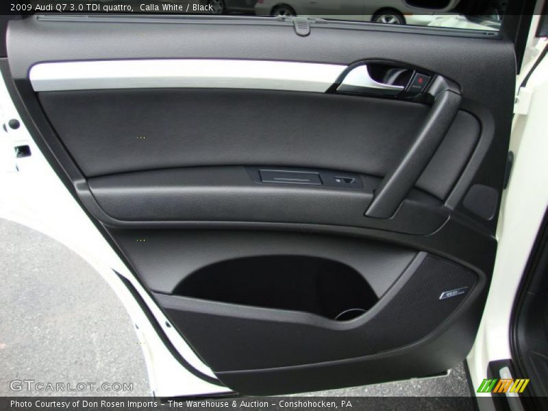 Calla White / Black 2009 Audi Q7 3.0 TDI quattro
