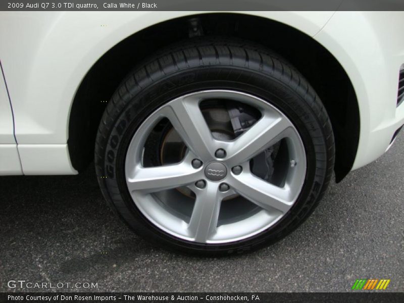 Calla White / Black 2009 Audi Q7 3.0 TDI quattro