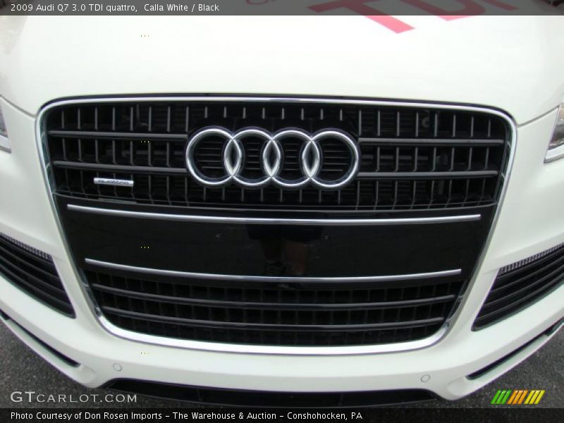 Calla White / Black 2009 Audi Q7 3.0 TDI quattro