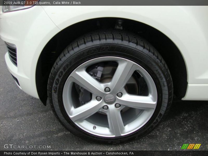 Calla White / Black 2009 Audi Q7 3.0 TDI quattro