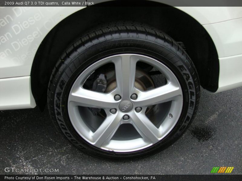 Calla White / Black 2009 Audi Q7 3.0 TDI quattro
