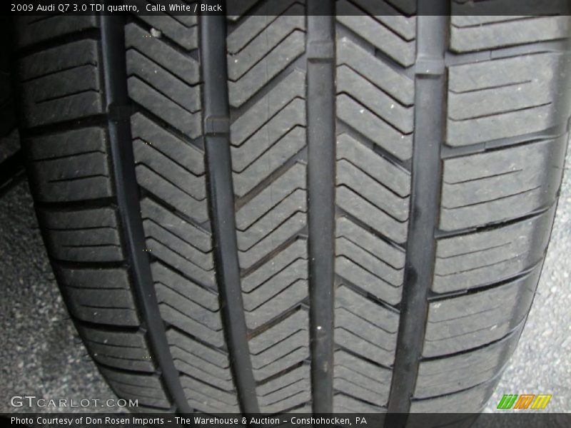 Calla White / Black 2009 Audi Q7 3.0 TDI quattro