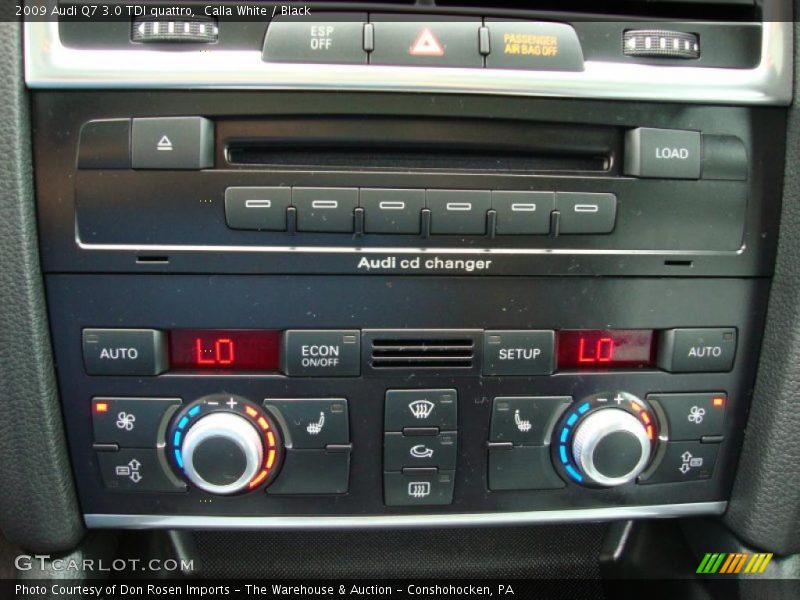 Calla White / Black 2009 Audi Q7 3.0 TDI quattro