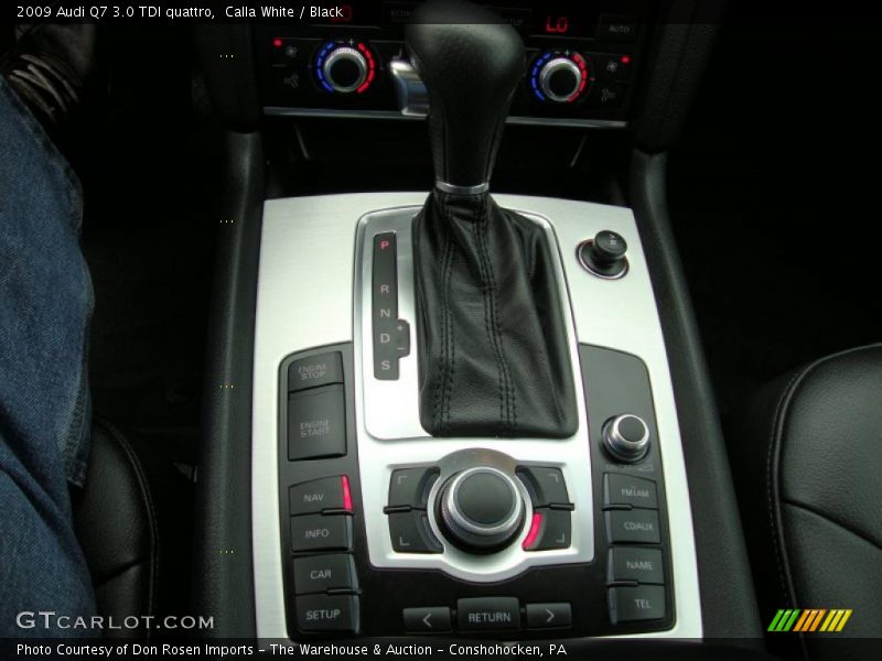 Calla White / Black 2009 Audi Q7 3.0 TDI quattro