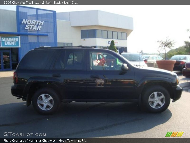 Black / Light Gray 2006 Chevrolet TrailBlazer LS 4x4