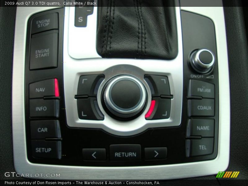 Calla White / Black 2009 Audi Q7 3.0 TDI quattro