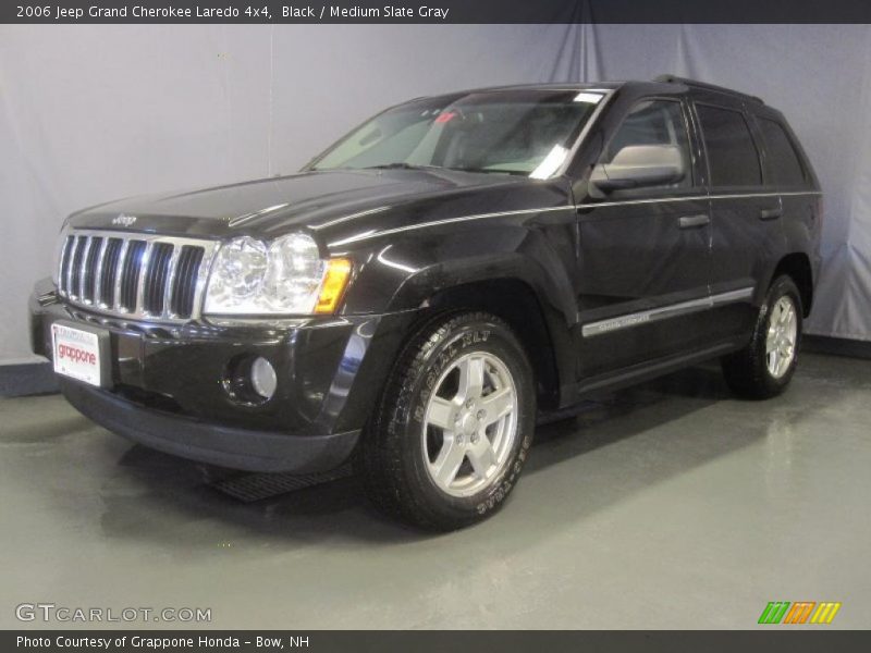 Black / Medium Slate Gray 2006 Jeep Grand Cherokee Laredo 4x4
