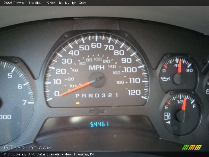 Black / Light Gray 2006 Chevrolet TrailBlazer LS 4x4
