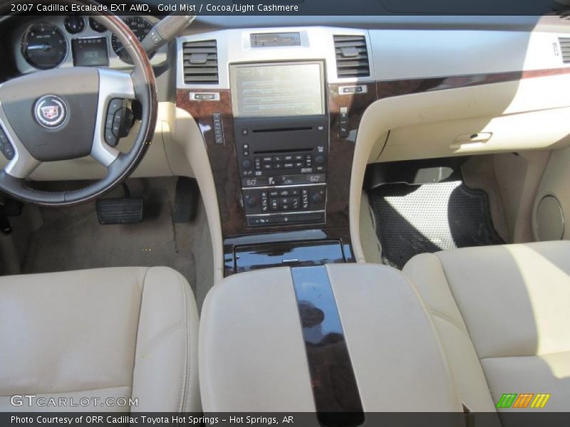 Gold Mist / Cocoa/Light Cashmere 2007 Cadillac Escalade EXT AWD