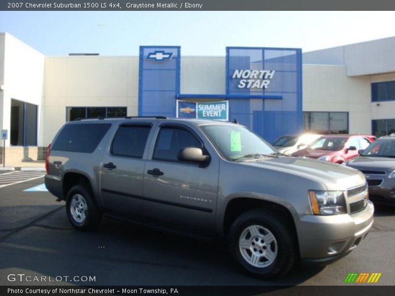 Graystone Metallic / Ebony 2007 Chevrolet Suburban 1500 LS 4x4