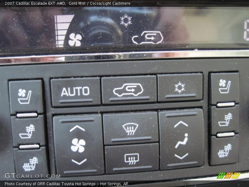 Gold Mist / Cocoa/Light Cashmere 2007 Cadillac Escalade EXT AWD