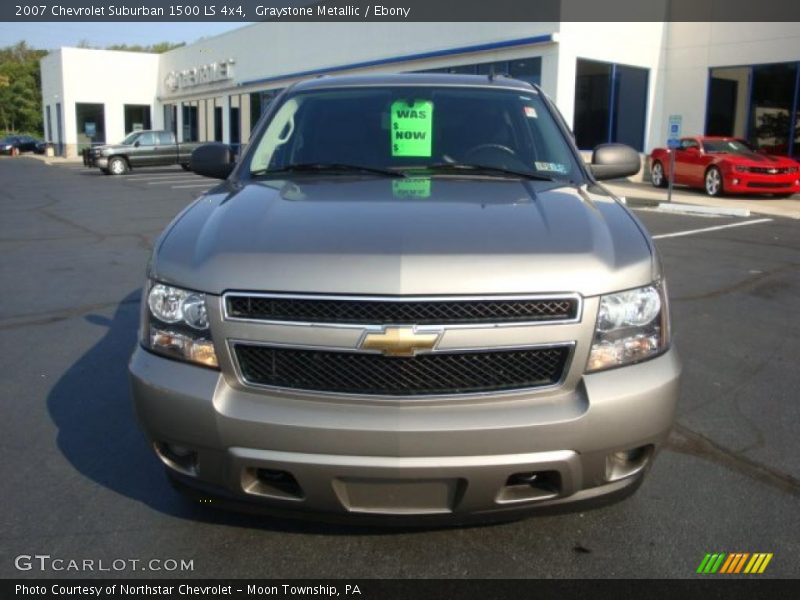 Graystone Metallic / Ebony 2007 Chevrolet Suburban 1500 LS 4x4