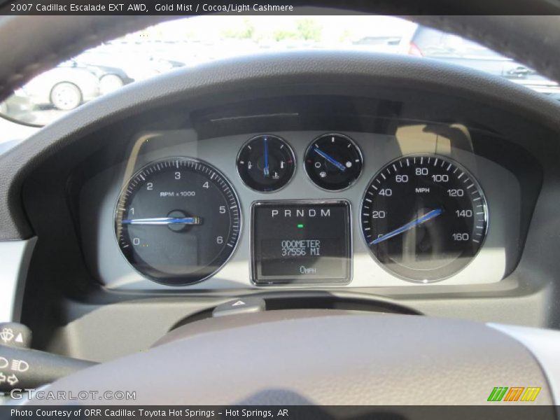 Gold Mist / Cocoa/Light Cashmere 2007 Cadillac Escalade EXT AWD
