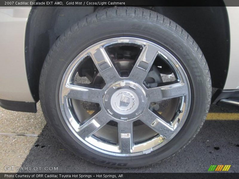 Gold Mist / Cocoa/Light Cashmere 2007 Cadillac Escalade EXT AWD