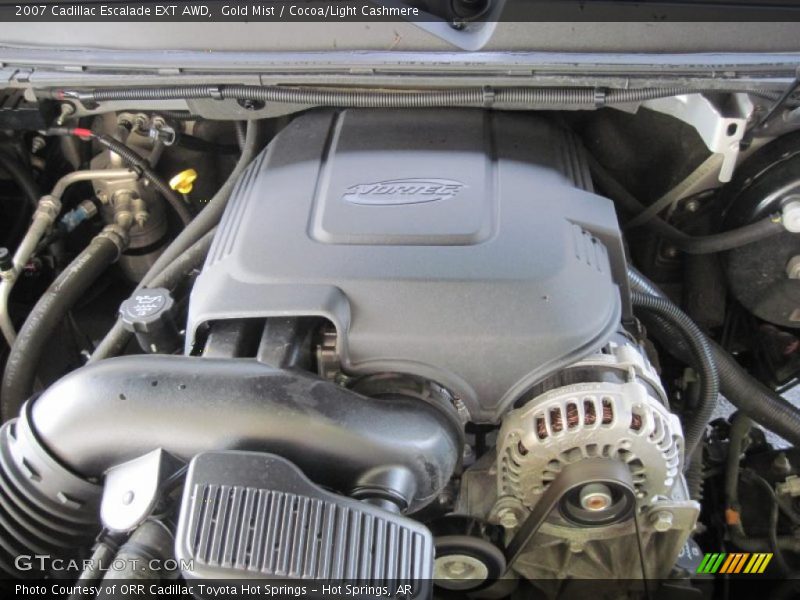 Gold Mist / Cocoa/Light Cashmere 2007 Cadillac Escalade EXT AWD