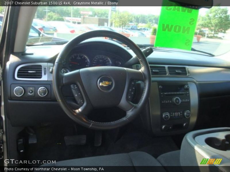 Graystone Metallic / Ebony 2007 Chevrolet Suburban 1500 LS 4x4