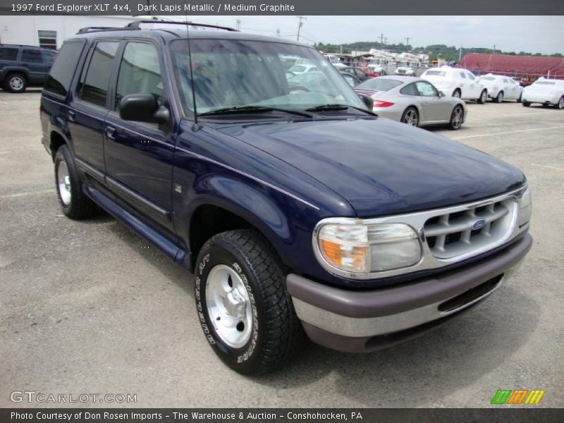 Dark Lapis Metallic / Medium Graphite 1997 Ford Explorer XLT 4x4
