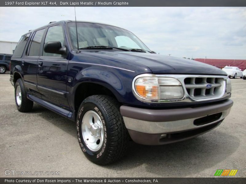 Dark Lapis Metallic / Medium Graphite 1997 Ford Explorer XLT 4x4