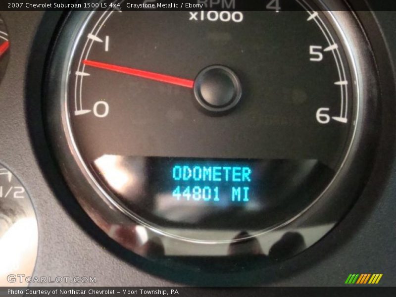 Graystone Metallic / Ebony 2007 Chevrolet Suburban 1500 LS 4x4