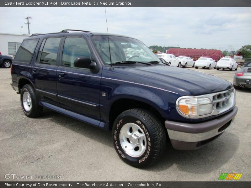 Dark Lapis Metallic / Medium Graphite 1997 Ford Explorer XLT 4x4
