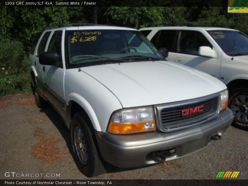 Summit White / Pewter 1999 GMC Jimmy SLT 4x4