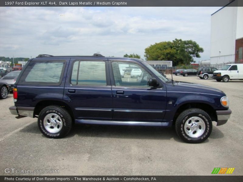 Dark Lapis Metallic / Medium Graphite 1997 Ford Explorer XLT 4x4