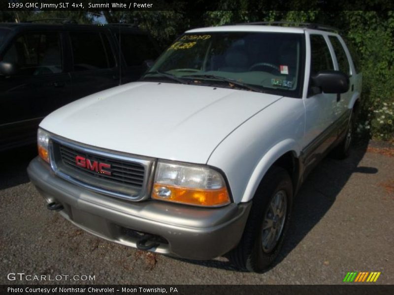 Summit White / Pewter 1999 GMC Jimmy SLT 4x4