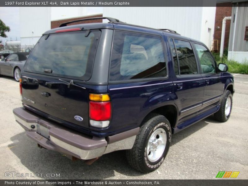Dark Lapis Metallic / Medium Graphite 1997 Ford Explorer XLT 4x4