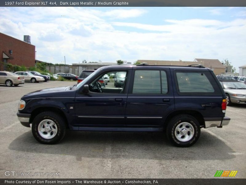 Dark Lapis Metallic / Medium Graphite 1997 Ford Explorer XLT 4x4
