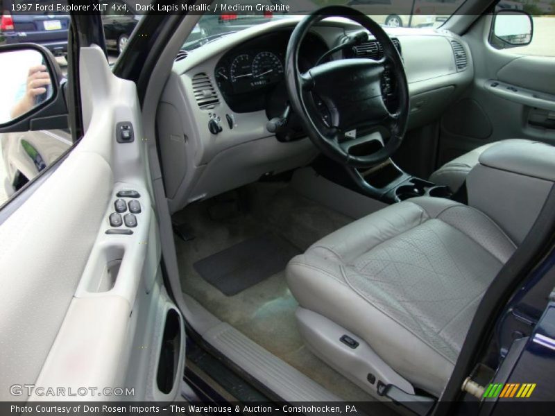 Dark Lapis Metallic / Medium Graphite 1997 Ford Explorer XLT 4x4