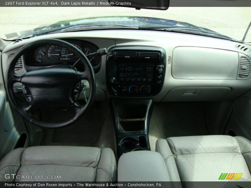 Dark Lapis Metallic / Medium Graphite 1997 Ford Explorer XLT 4x4