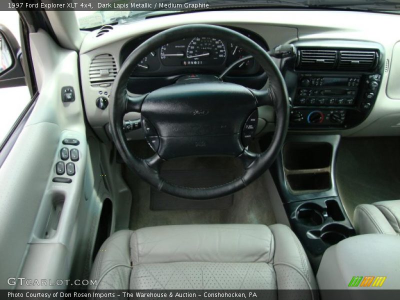 Dark Lapis Metallic / Medium Graphite 1997 Ford Explorer XLT 4x4