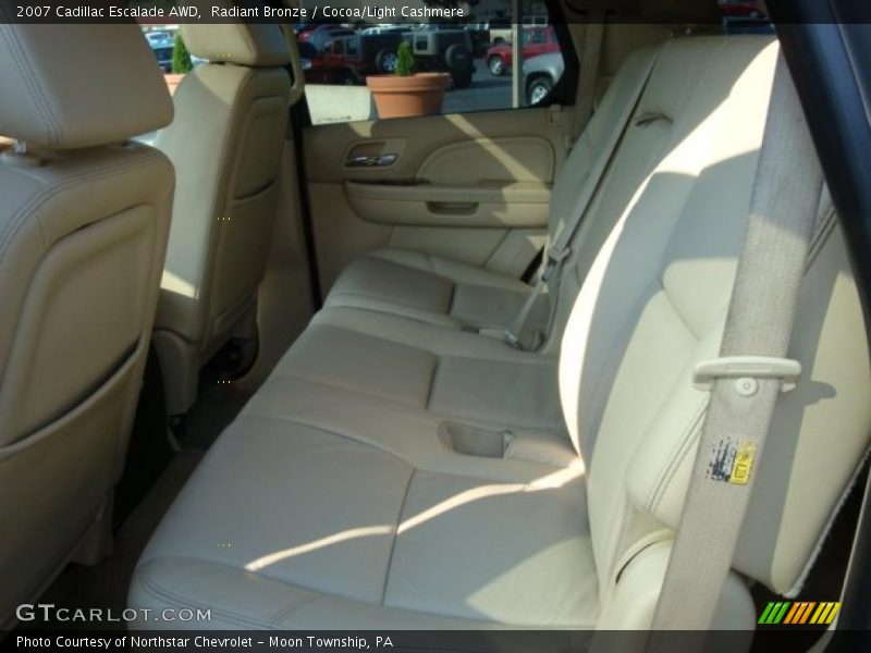 Radiant Bronze / Cocoa/Light Cashmere 2007 Cadillac Escalade AWD