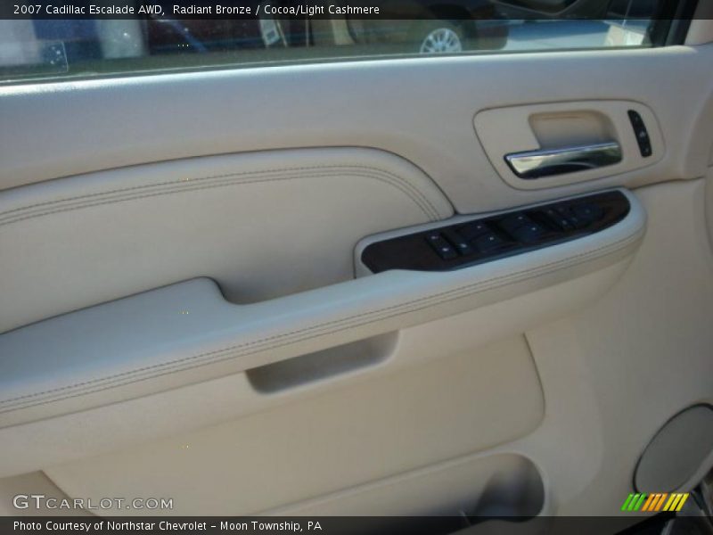 Radiant Bronze / Cocoa/Light Cashmere 2007 Cadillac Escalade AWD