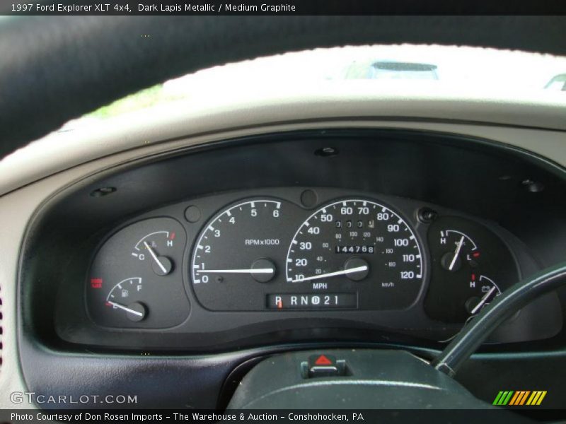 Dark Lapis Metallic / Medium Graphite 1997 Ford Explorer XLT 4x4