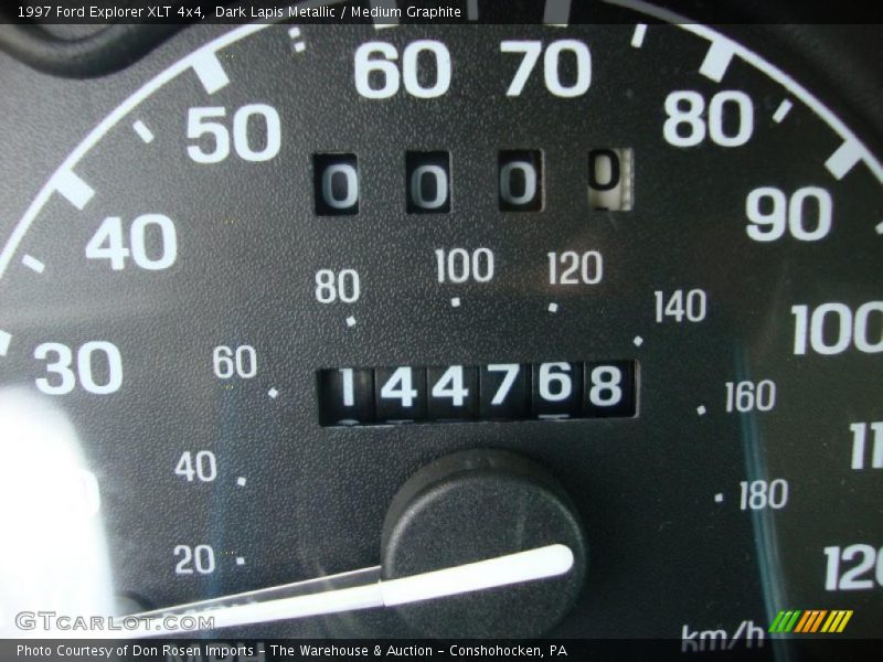 Dark Lapis Metallic / Medium Graphite 1997 Ford Explorer XLT 4x4