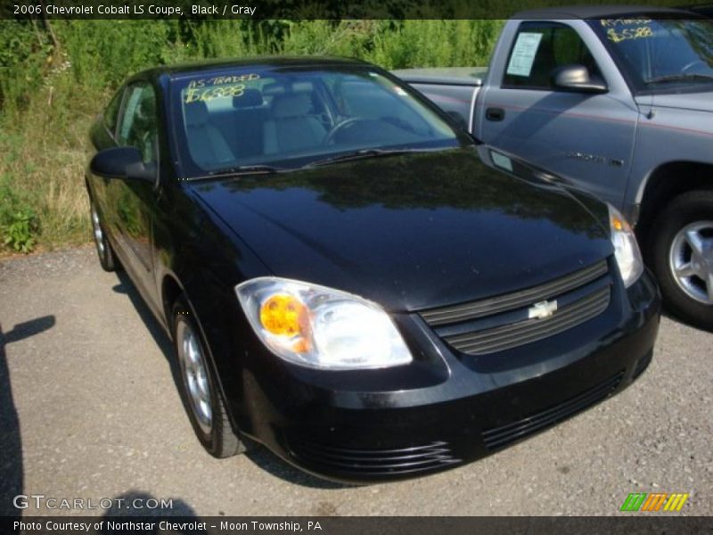 Black / Gray 2006 Chevrolet Cobalt LS Coupe